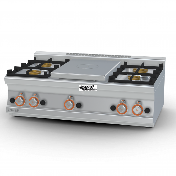 bep au 4 hong dot dung gas lotus tp4t-610g hinh 0