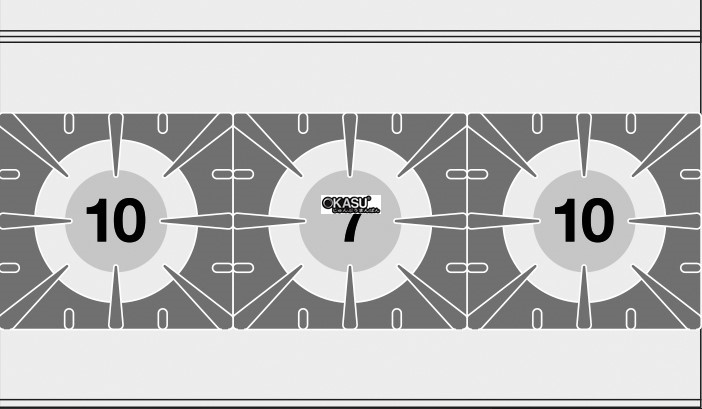 bep au 3 dau dot dung gas lotus pc3t-712g hinh 0