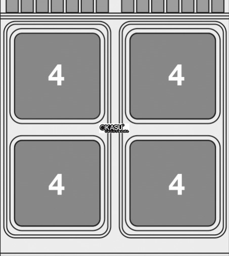 bep au 4 dau dot kem lo nuong dien lotus cfvq4-98et hinh 1