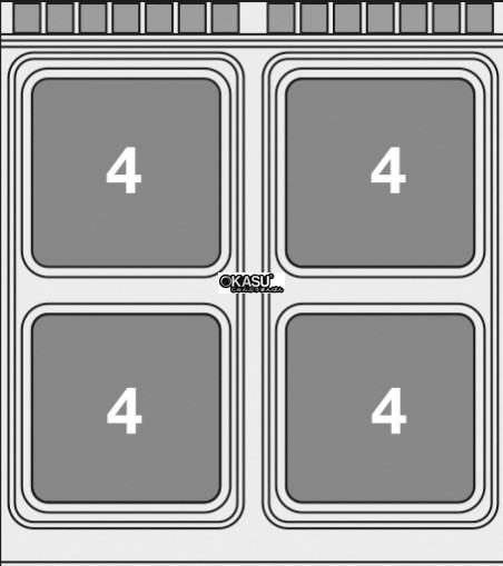 bep au 4 hong tren tu dung dien lotus pcq-98et hinh 1