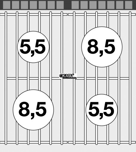 bep gas 4 dau dot tren tu mo lotus pca-98g hinh 1