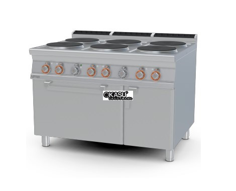 bep au 6 dau dot kem lo nuong dien lotus cfv6-912etv hinh 0