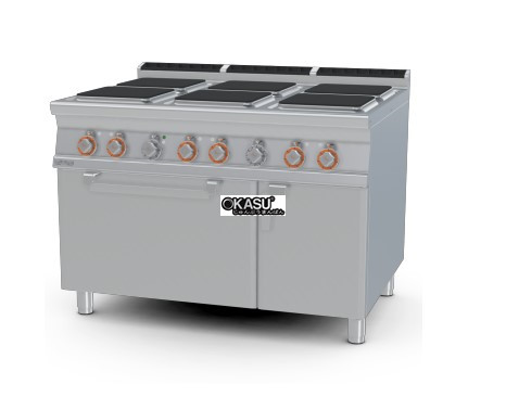 bep au 6 dau dot kem lo nuong dien lotus cfvq6-912etv hinh 0