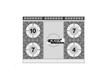 bep au dung gas lotus tp4t-912g hinh 1