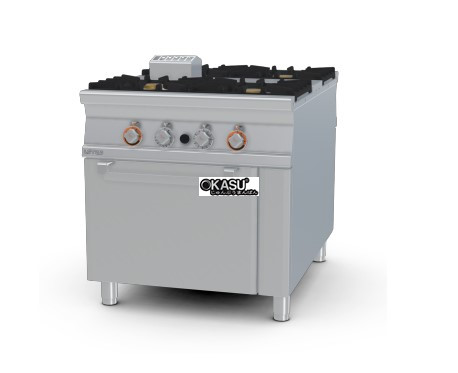 bep gas chuyen nghiep co lo nuong gas lotus cf4-118g hinh 0