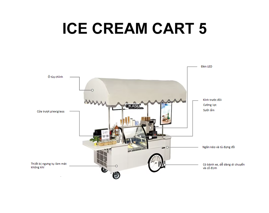 xe day kem di dong prosky ice cream cart 5 hinh 1