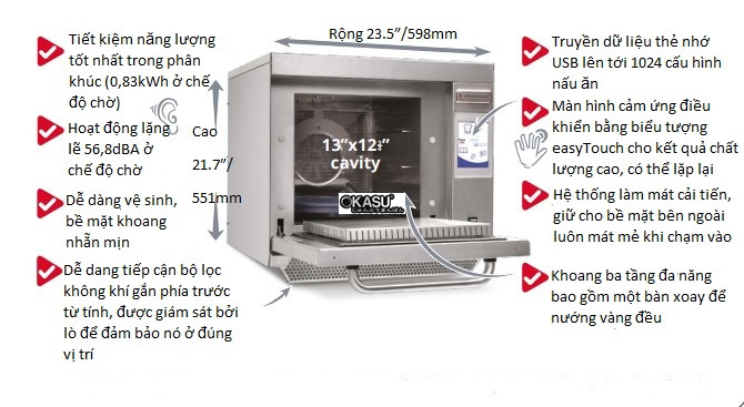 lo nuong toc do cao merrychef eikon e3 hinh 0