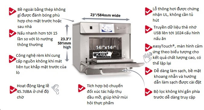 lo nuong toc do cao merrychef eikon e4s hinh 1