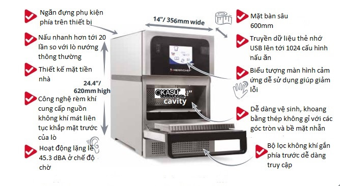 lo nuong toc do cao merrychef eikon e2s hinh 1