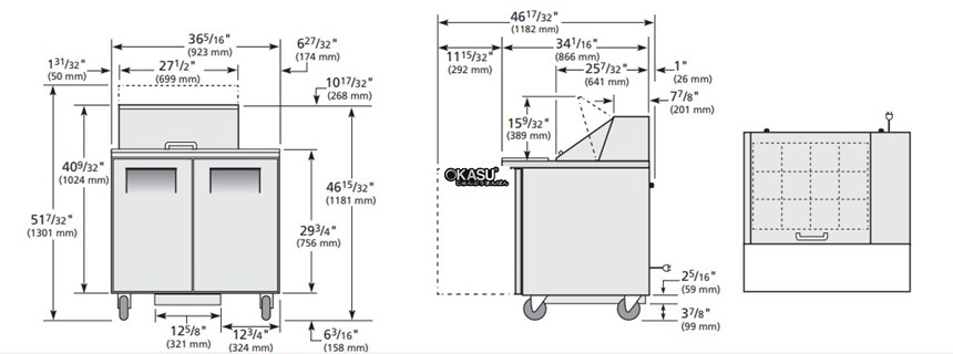 ban sandwich/salad cua dac mega-top true tssu-36-12m-b-hc hinh 0