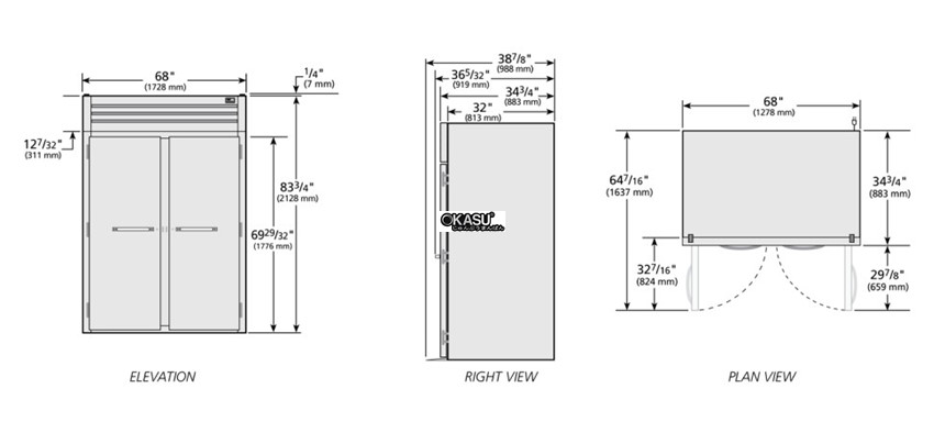 tu suoi am cua xoay dac roll-in true str2hri-2s hinh 0
