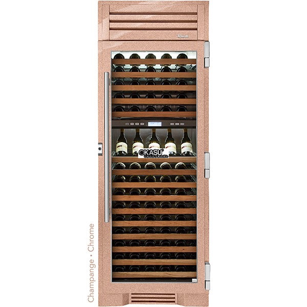 tu ruou hai vung 30″ co cua kinh bang thep khong gi true tc-30dzw-l-sg-c-h04k hinh 0