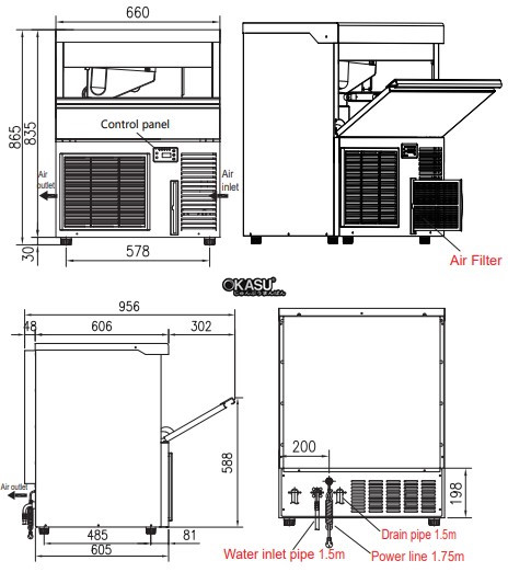 may lam da hinh vuong hisakage sc-200 hinh 1