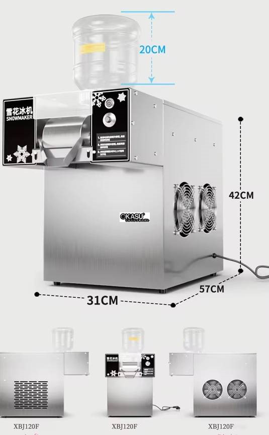 may lam kem bingsu zb-xbj120f hinh 1