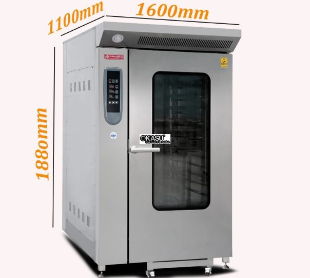 lo nuong doi luu 12 khay dung dien hongling rx-12dt hinh 0