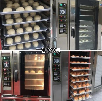 lo nuong doi luu 10 khay dung gas hongling rx-10q hinh 1