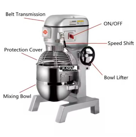 may tron bot 60l hongling b-60f hinh 1