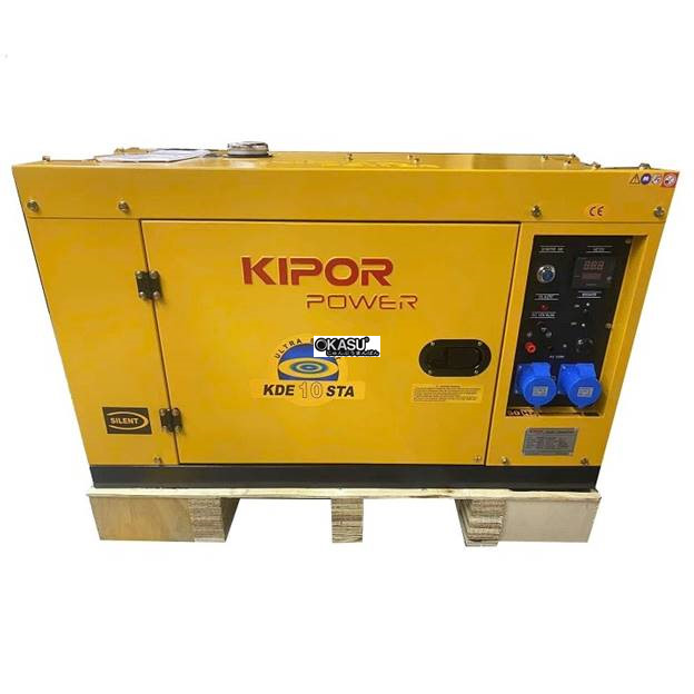 may phat dien chay dau 7kw kipor power kde10sta hinh 0