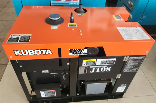 may phat dien 8kw kubota j108-std (nhat ban) hinh 0