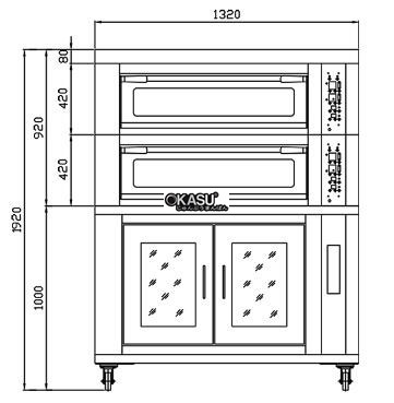 lo nuong ket hop tu u sinmag sk2-622h+sk2-12p hinh 1