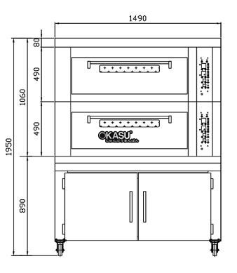 lo nuong ket hop tu u sinmag sm-802t+sm-15fg hinh 0