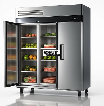 tu dong dung 3 canh inox turbo air kf65-3 hinh 0