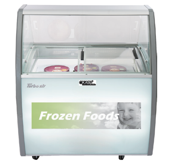 tu trung bay kem turbo air tidc-06 hinh 0