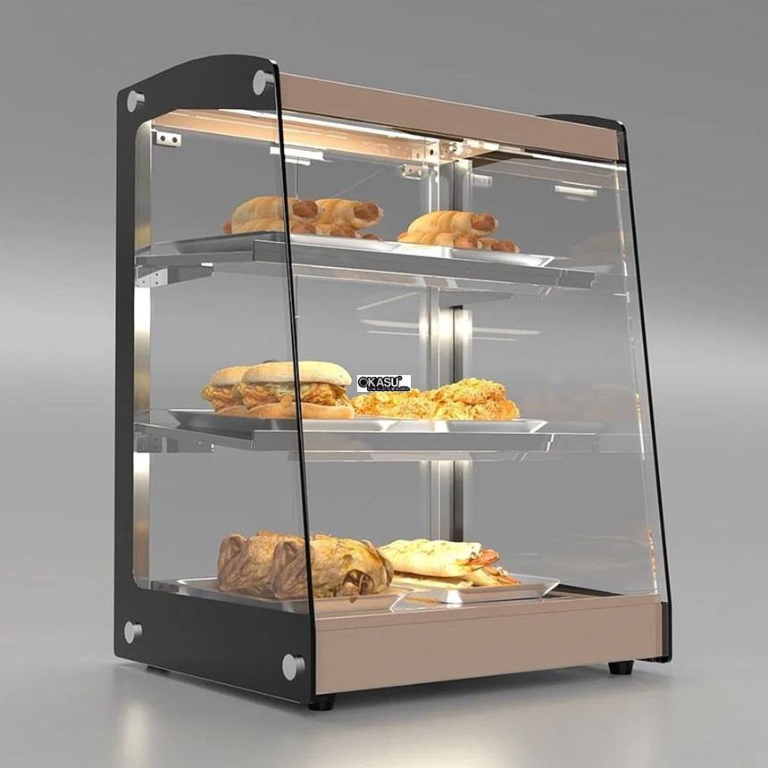 tu trung bay giu nong thuc an h&c fcs-6p-1 hinh 0