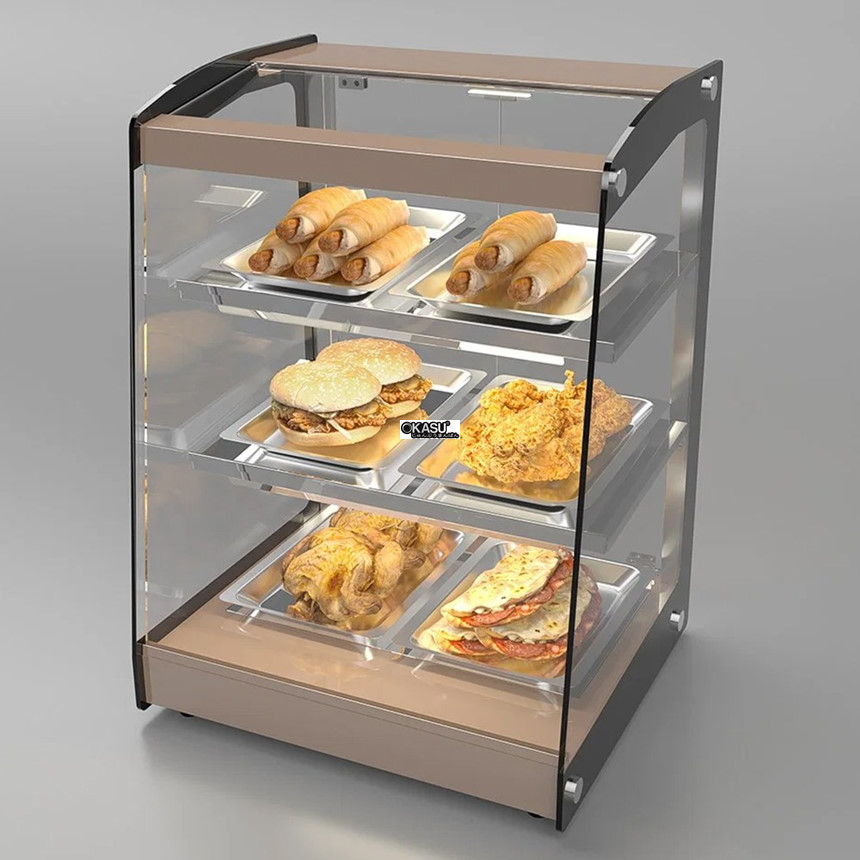 tu trung bay giu nong thuc an h&c fcs-6p-1 hinh 2