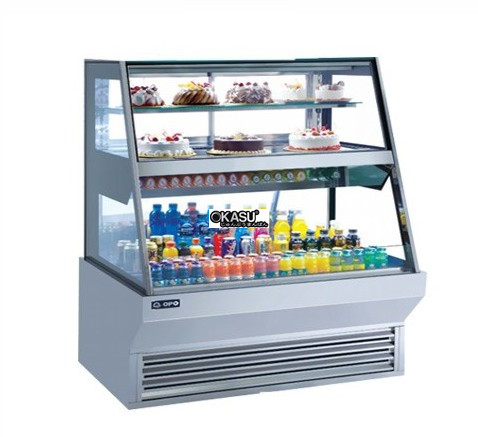 tu mat trung bay nuoc uong, banh kem opo cak-cp hinh 0