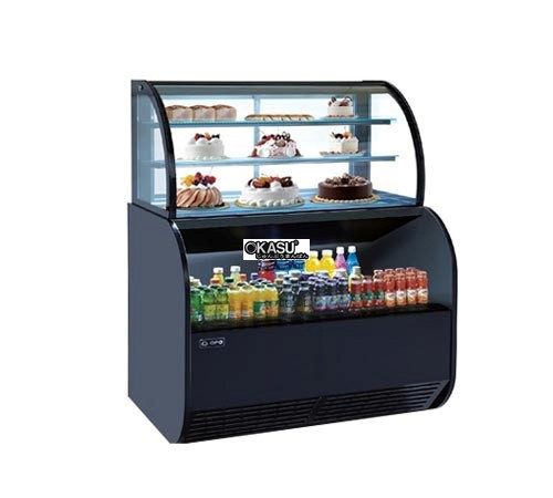 tu mat trung bay nuoc uong, banh kem opo cak-ap hinh 0