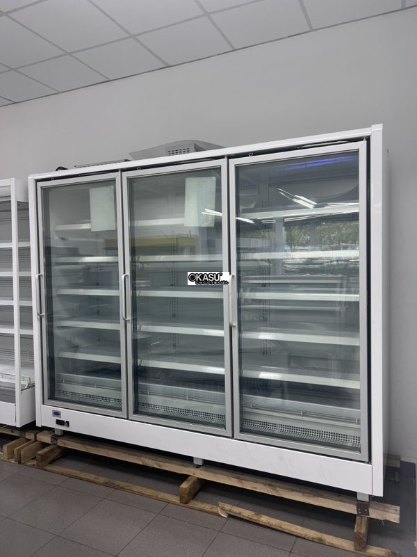 tu mat trung bay 3 canh kinh carrier db-t80-2000 3da4c hinh 0