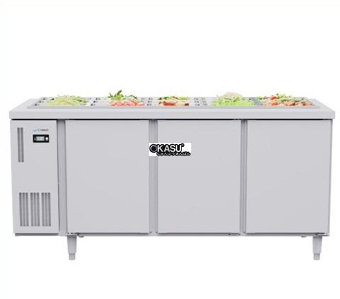 ban mat salad 3 canh inox icymax isr-3s187 - 1m8 hinh 0