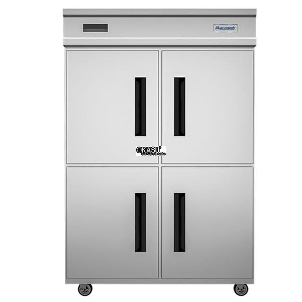 tu mat dung 4 canh inox okiwi mdq.4i1100 - 1100l hinh 0