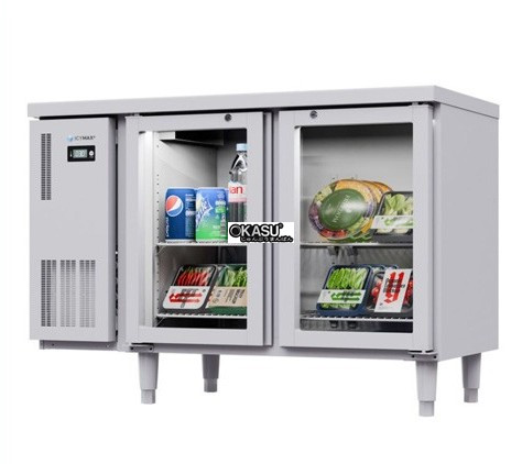 ban mat 2 canh kinh icymax icr-2g126 1m2 - 250l hinh 0