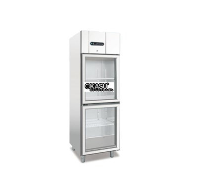 tu mat dung 2 canh kinh coolmes gn550tng2/s hinh 0