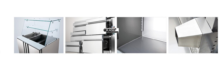  ban salad coolmes as900 - 250l hinh 1