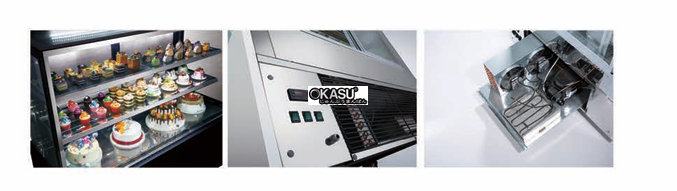 tu trung bay banh kinh vuong meichu sc-12-s - 1m2 hinh 1