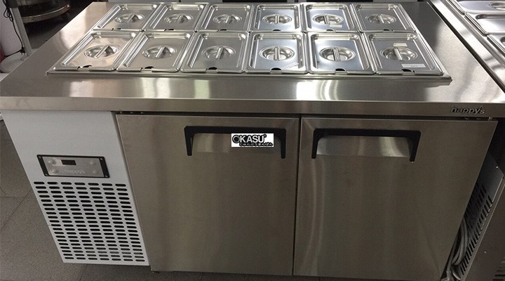 ban mat salad 1m5 happys hwi-1500s-f full khay co quat hinh 0