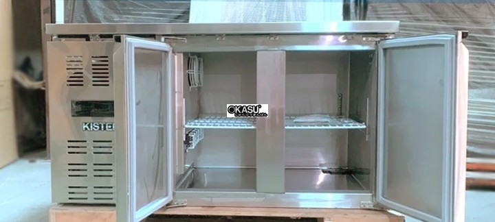 ban mat 2 canh inox kistem kis-xft12r 1m2 quat gio hinh 0