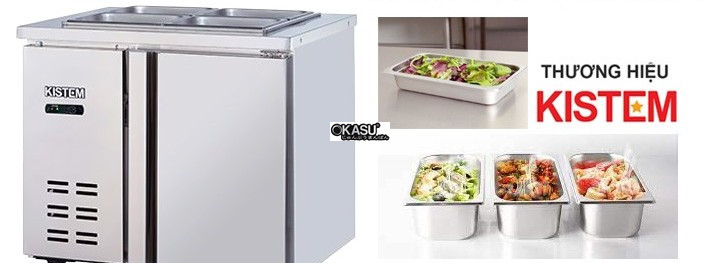 ban mat salad kistem kis-xdb09r 0.9m hinh 0