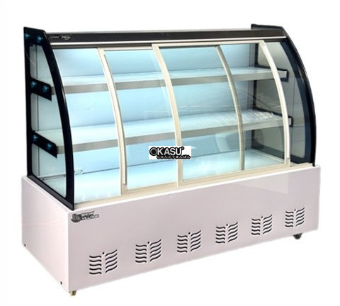 tu mat trung bay da nang cua mo truoc snow village dl-1.3 1m3 hinh 1