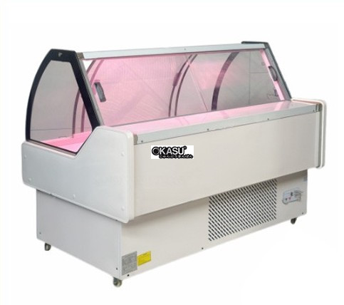 tu mat trung bay thit snow village coil sc-2.0 - 2m hinh 2