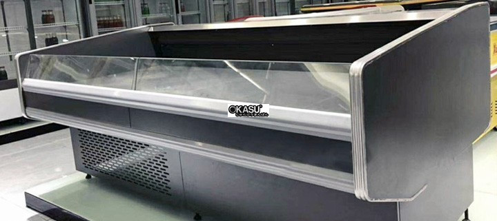 tu mat trung bay thuc pham man keo snow village xf-2.0 2m hinh 1