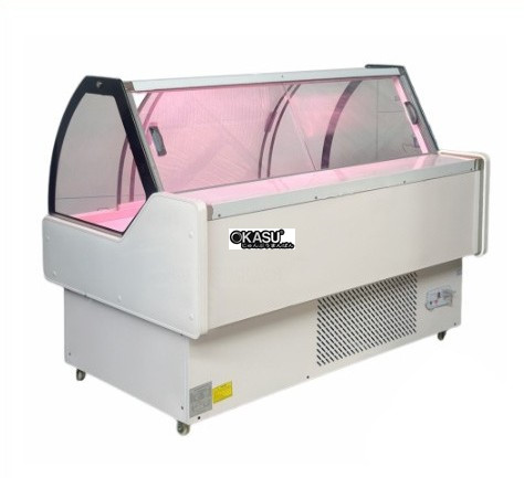 tu mat trung bay thit snow village coil sc-1.6 - 1m6 hinh 1