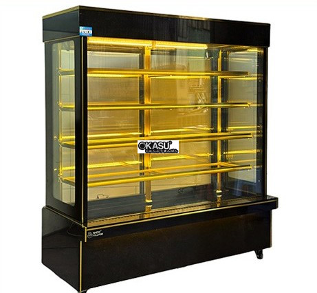 tu banh kem kinh vuong 5 tang dan lanh tren snow village gb-350-4l-z5 1m5 hinh 0