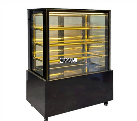 tu banh kem kinh vuong 4 tang snow village gb-300-4l.z4 1m2 hinh 0