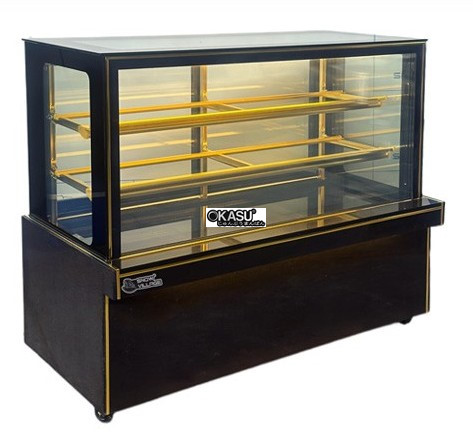 tu banh kem kinh vuong 3 tang snow village gb-350-4l.z 1m5 hinh 0