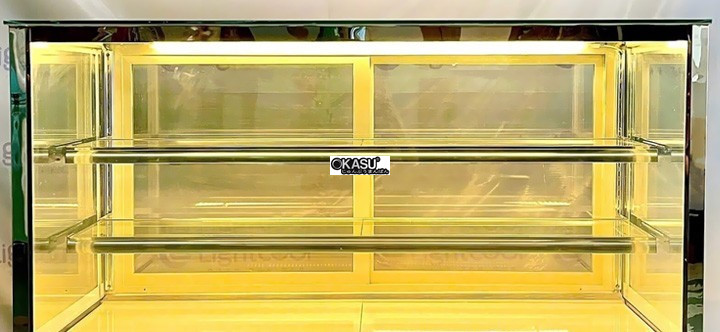 tu banh kem 3 tang kinh vuong lightcool dg-900z 0.9m hinh 1