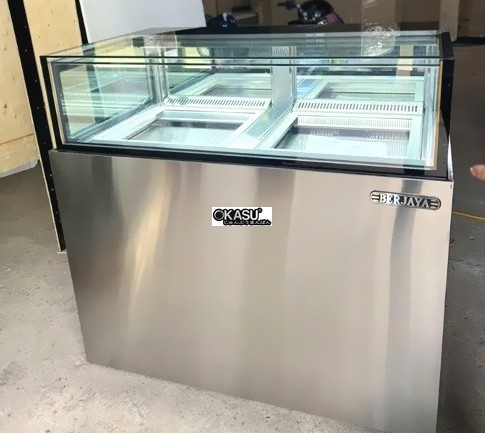 tu banh kem kinh vuong 1 tang berjaya rds-m-15 1m5 hinh 0